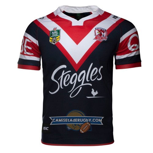 Camiseta Sydney Roosters Rugby 2017 Local